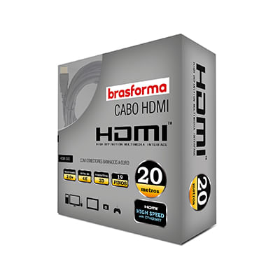 CABO-HDMI-BRASFORMA-2.0V-4K-3D-19PINOS---20MTS-HDMI5020